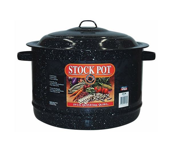 Granite Ware F6136-4 Stew Pot With Cover, 19 Quart