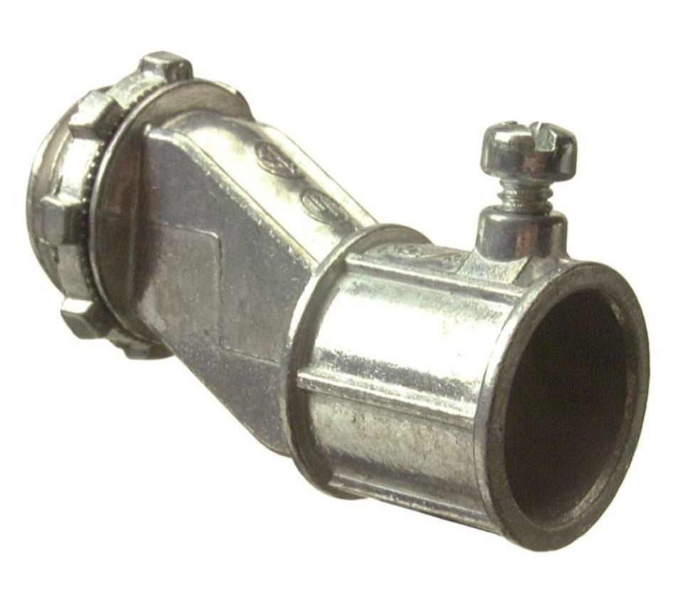 Halex 03705B Emt Offset Connector, 1/2"