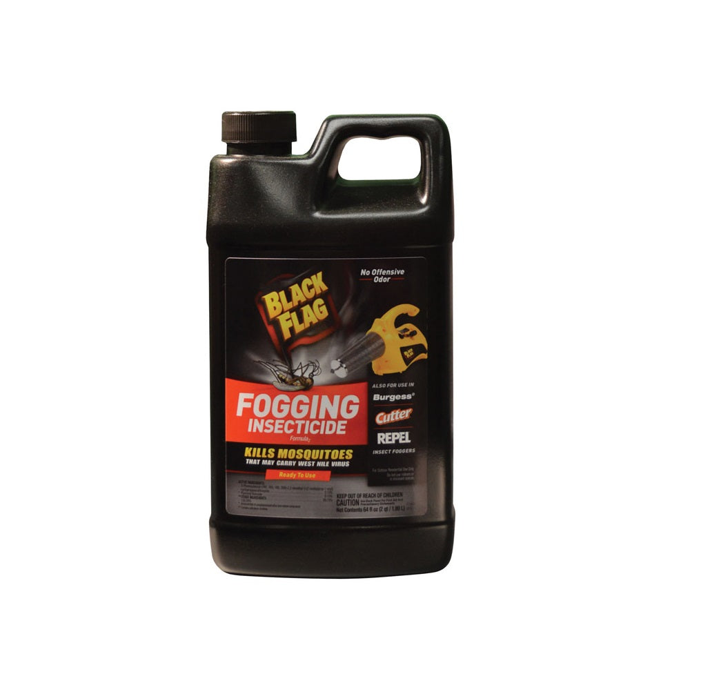 Black Flag® 190256 Fogger Insecticide for Black Flag & Burgess Foggers, 64 Oz