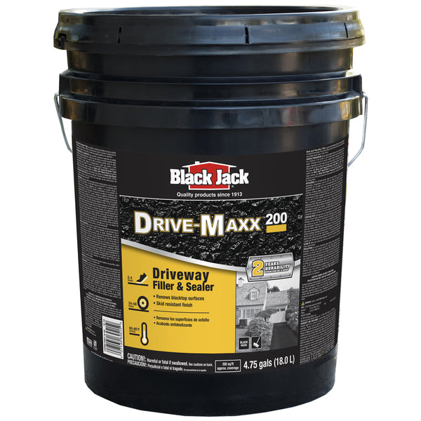Black Jack 6451-9-30 Drive-Maxx 200 Driveway Filler & Sealer, 4.75 Gallon
