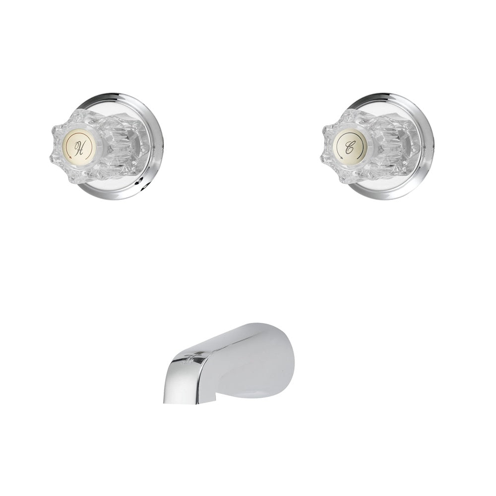 Boston Harbor GU-TQOB015CP Tub Faucet, Metal, Chrome