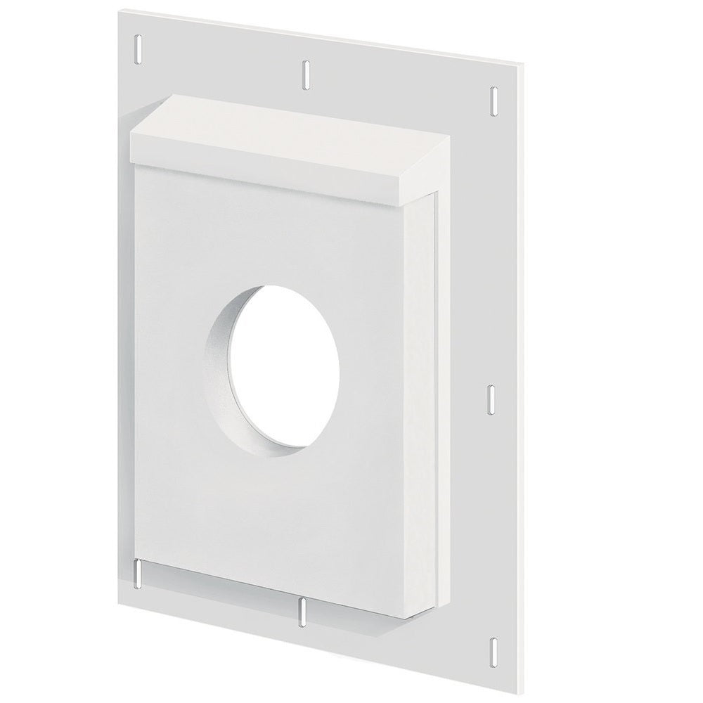 Builders Edge 3SMU811TW4 SturdiMount Mounting Block, White