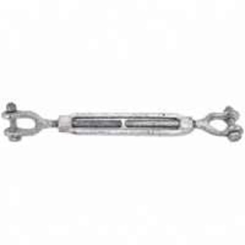 Baron 195/8X12/9JJ625 Galvanized Jaw/Jaw Turnbuckle, 5/8"X12"