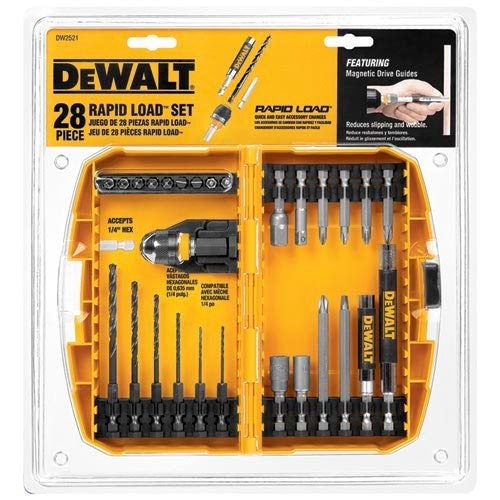 Dewalt DW2521 Rapid Load Sets, 28 Piece