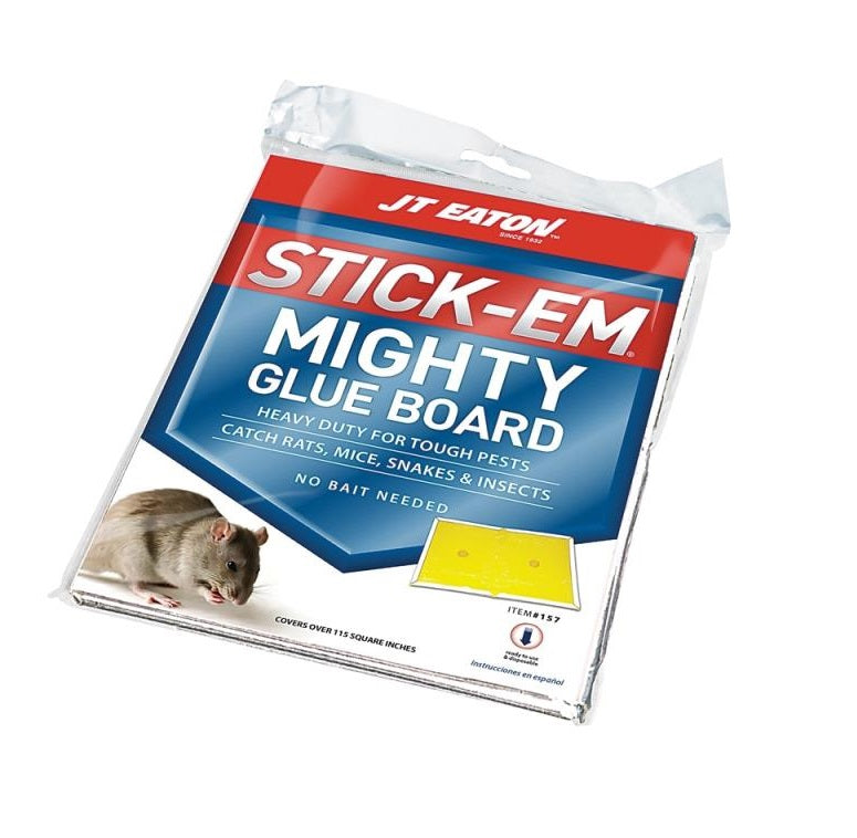 J.T. EATON 157 Stick-Em Heavy Duty Mighty Glue Board