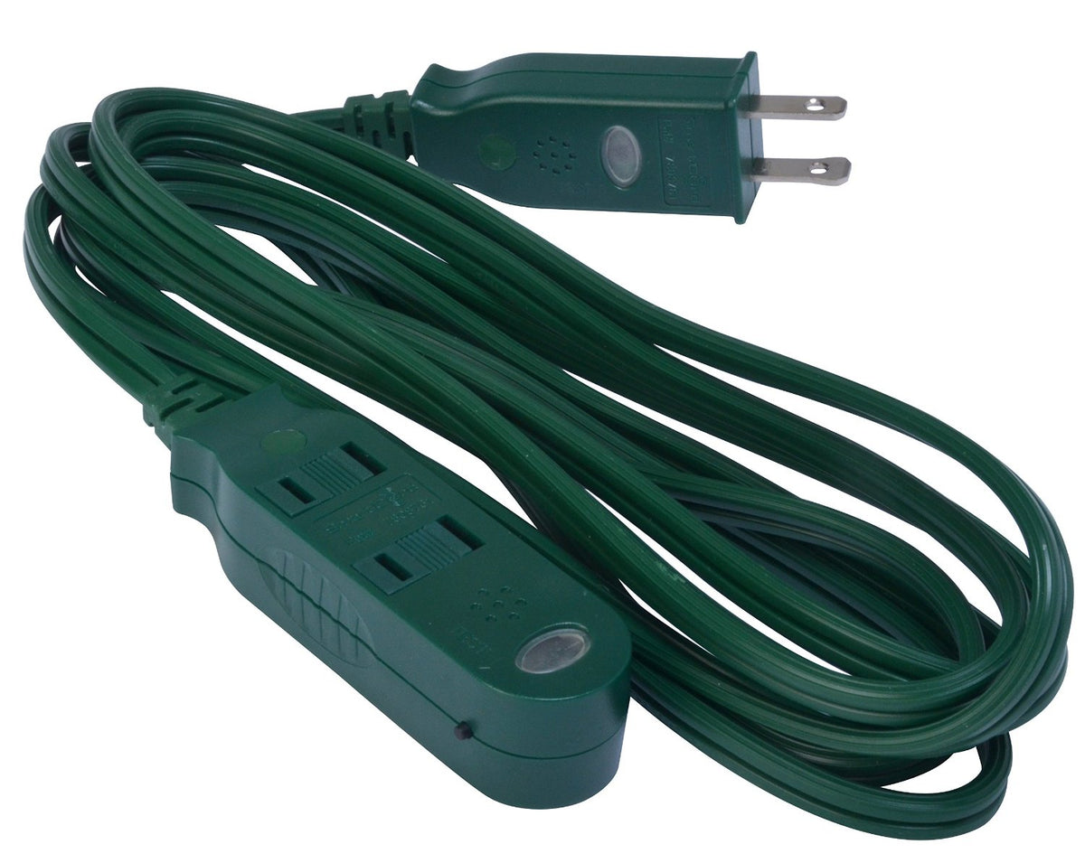 Woods 418528820 SmartCord Safety Extension Cords with Heat-Sensing Alarm, 6'