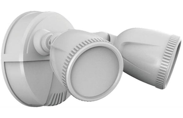 Power Zone O-G1200D-PW LED Security Light, White, 1200 Lumens