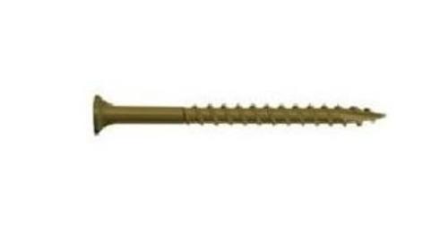 Camo 0356179 Buglehead Star Drive Deck Screws 3"x#9, Tan