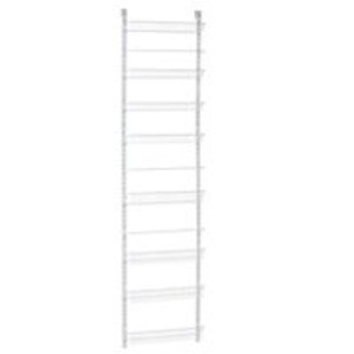 Closetmaid 123300 Adjust Wall Rack, 8 Tier, White