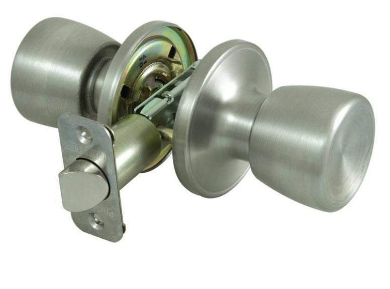 Prosource TS630BRA4B ProSource  Tulip Passage Knob, Stainless Steel