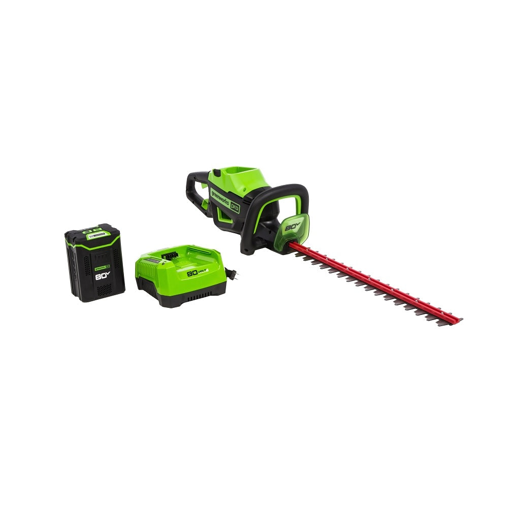 Greenworks 2203902 Hedge Trimmer, 80 Volt