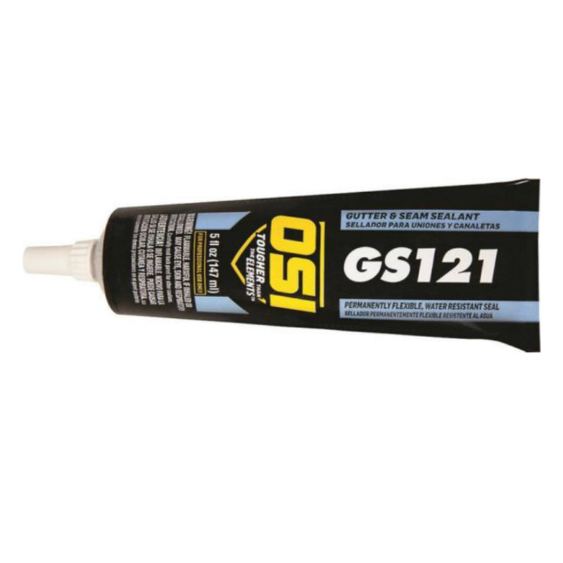 OSI 1797611 GS121 VOC Gutter & Seam Sealant, Aluminum, 5 Oz