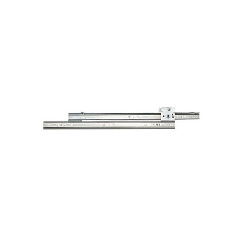 Knape & Vogt 1300PZC18 Zinc Plated Drawer Slide, 18"