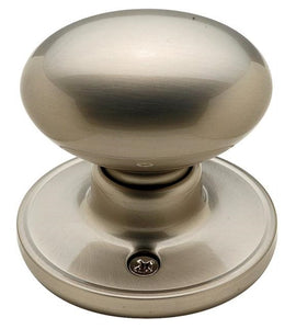 Prosource TYLP40V-PS Egg Shape Dummy Knob, Satin Nickel