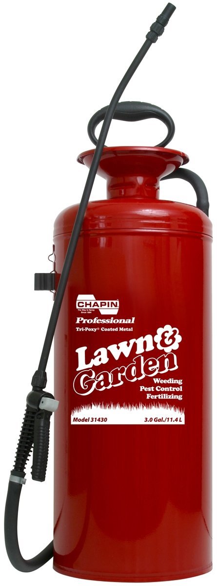 Chapin 31430 Tri-poxy Steel Lawn & Garden Sprayer, 3 Gallon