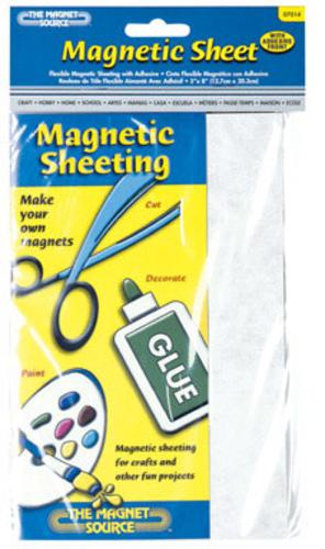 Master Magnetics 07014 Magnetic Sheet 5"X 8"