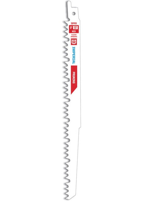 Imperial Blades IBPR9-1 Reciprocating Saw Blade, 5 TPI, White