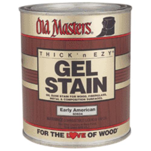Old Masters 80104 Gel Stain Natural Oil-Based, Quart