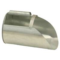 Brower F4 Multi-Purpose Feed Scoop, Steel, 4 Quart