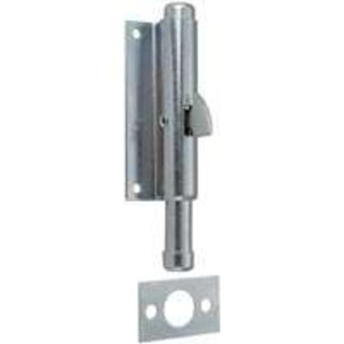 Mintcraft 33083ZCB3L Foot Bolt, Steel, Zinc Plated, 4"