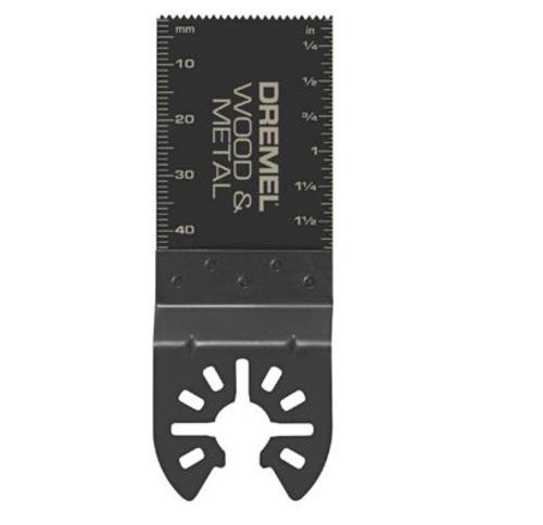Dremel MM482 Wood & Metal Flush Cut Blade, 1-1/4"