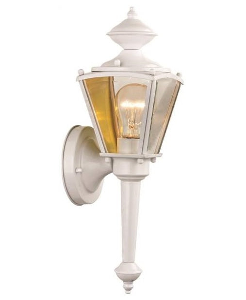 Boston Harbor 4003H-WH Outdoor Wall Lantern, White