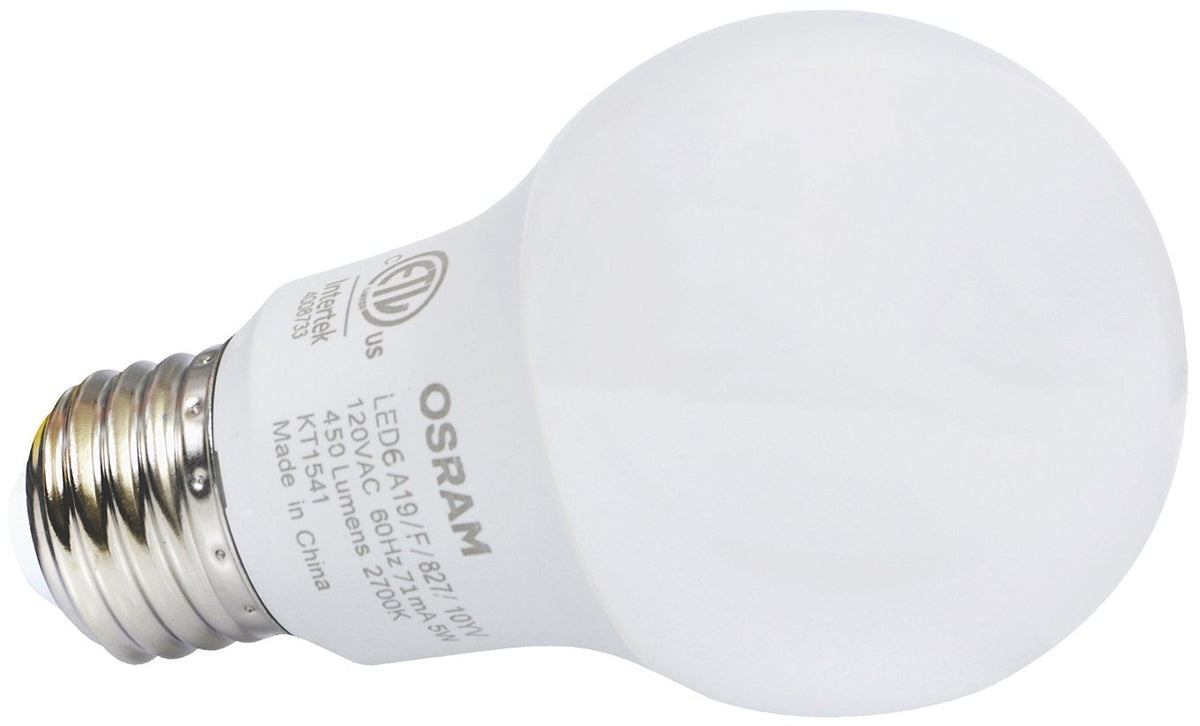 Sylvania 74076 Value Non-Dimmable LED Light Bulb, 6 Watt