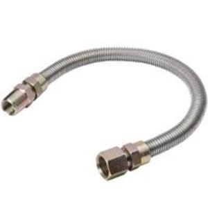 B & K G038SS101118RP Gas Connector 3/8", 18"