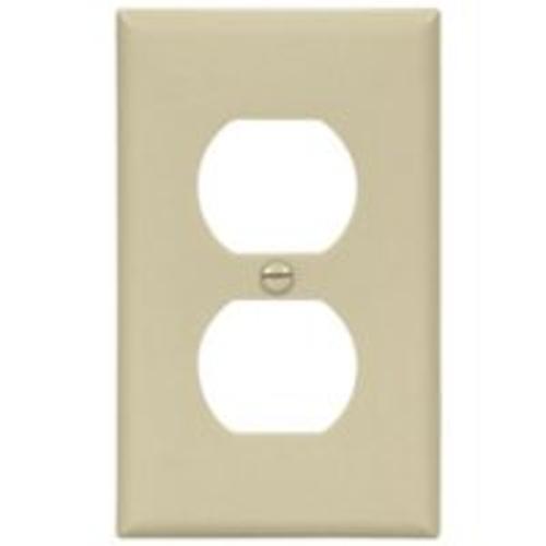 Cooper Wiring 5132V Duplex Plate, 1G, Ivory