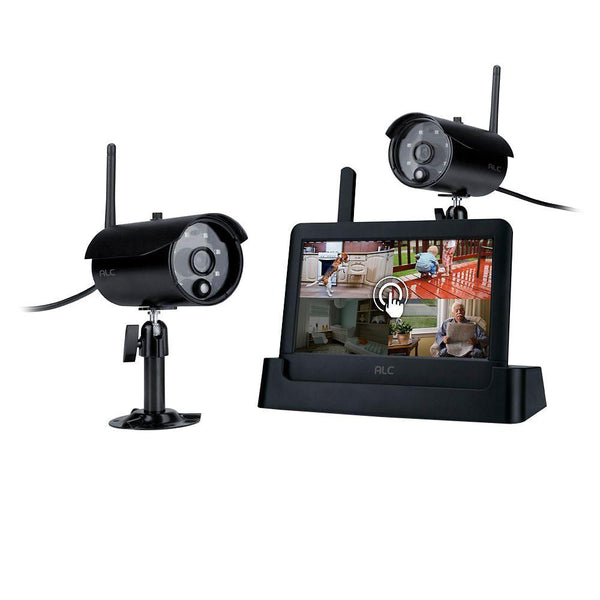 ALC AWS3266 7" Connected Touch Screen­ Wireless Surveillance System, Black