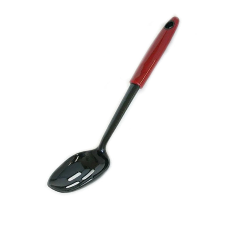 Chef Craft 12131 Nylon Slotted Spoon With Red Handle