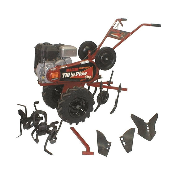 Maxim TP50H/TP50B Front-Tine Tiller with Accessories Slasher Tine