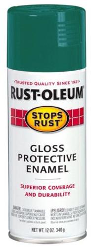 Rust-Oleum 7731830 Spray Paint, 12 Oz, Grass Green