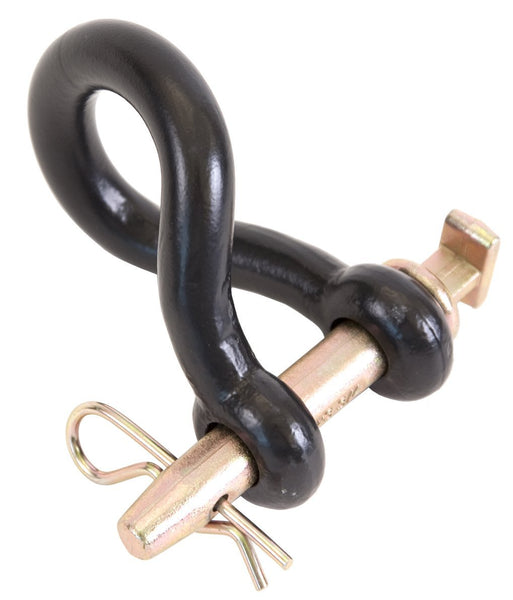 Koch 4004543/M8078 Heavy Duty Twisted Clevis,  7/8", Black