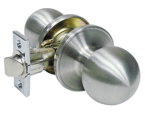 Prosource T3630V-PS T3 6 Way Adjustable Latch Passage Knob, Stainless Steel