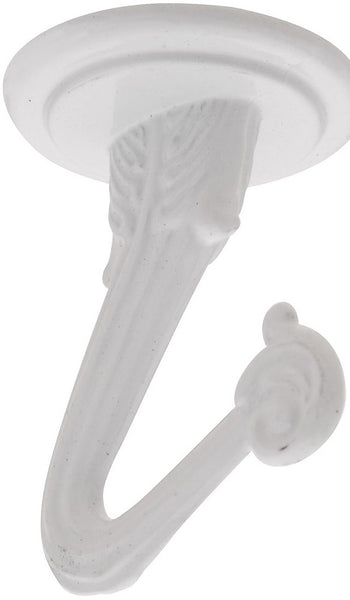 National Hardware N249-573 V154 Swag Hook, 1-1/2", White