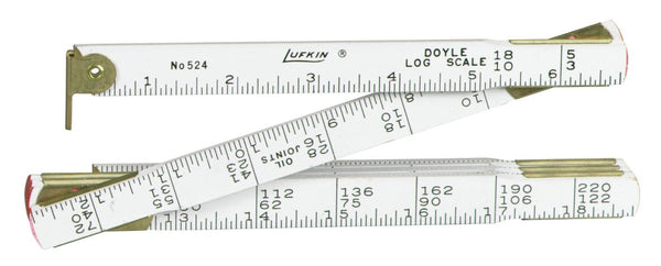 Lufkin 524N Wood Folding Rule, 4&#039; x 5/8"