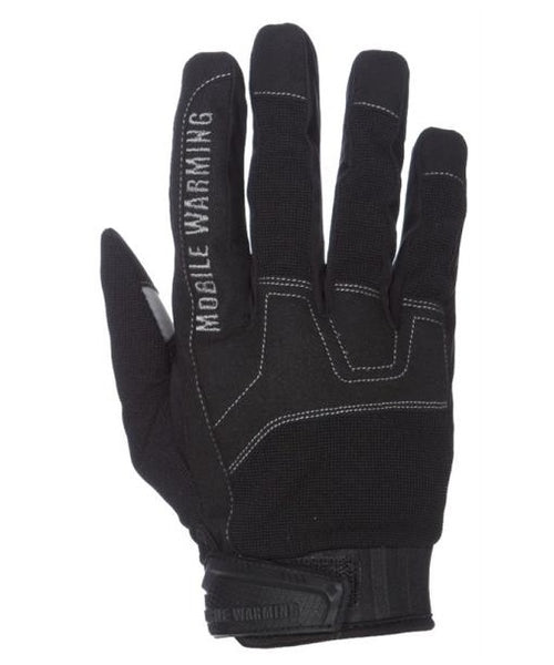Mobile Warming MWG16M04-MD-BLK Heated Gloves, Black, Medium