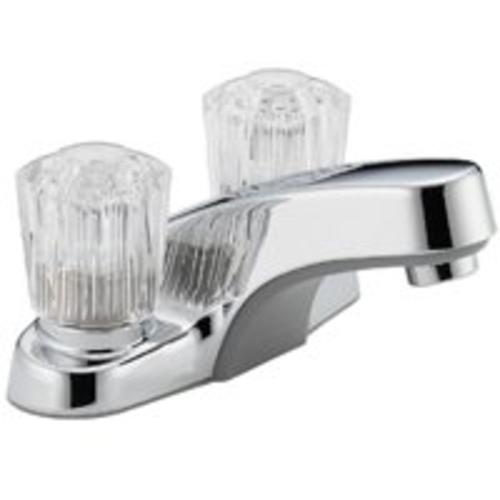 Peerless P240LF 2 Handle Lavatory Faucet, Chrome