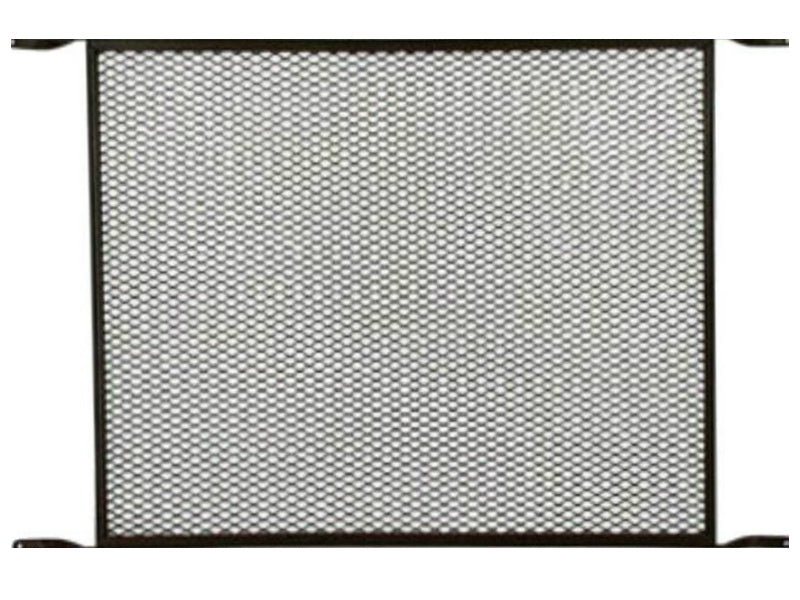 M-D Building 33324 Premium Aluminum Screen Door Grill, Bronze, 19" x 32"