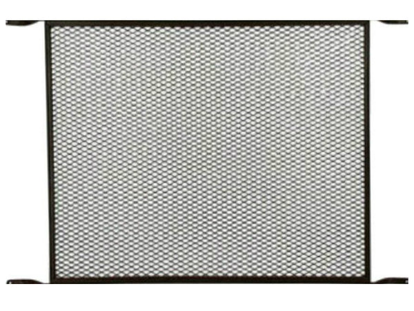 M-D Building 33324 Premium Aluminum Screen Door Grill, Bronze, 19" x 32"