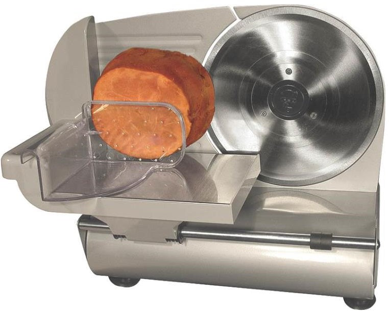 Weston 61-0901-W Electric Heavy Duty Food Slicer w/ Stainless Steel, 9", 150W
