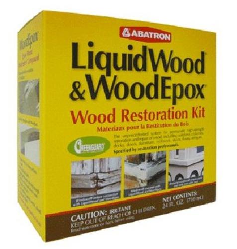 Abatron WRK60R Wood Restoration Kit, 24 Oz