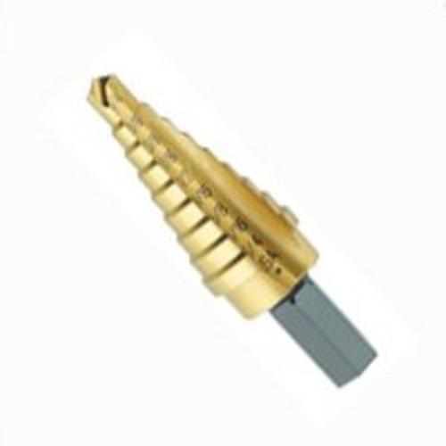 Irwin 15103ZR Unibit Step Drill Bit, 1/4-3/4"