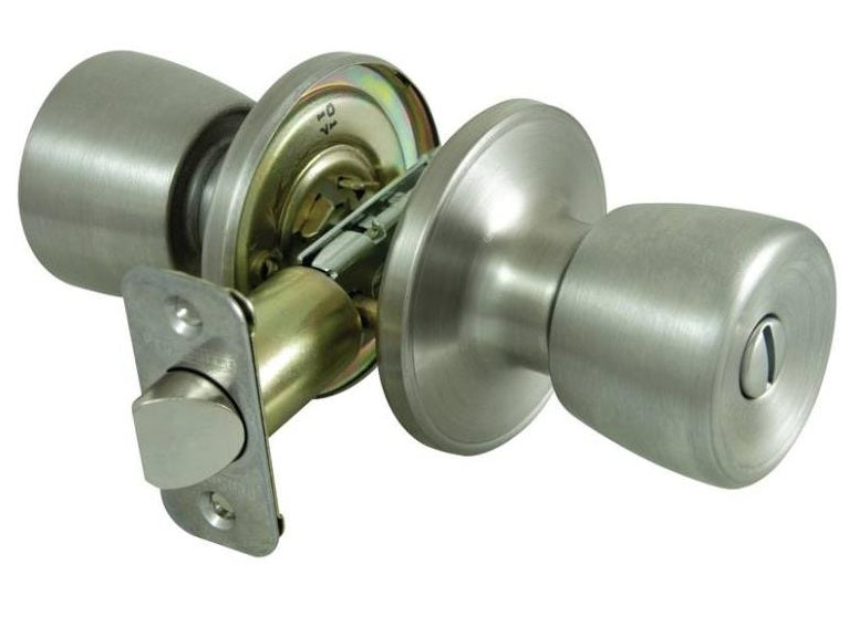 Prosource TS610BRA4B ProSource  Tulip Privacy Knob, Stainless Steel