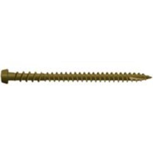 Camo 0349159 Cap Stock Deck Screw, Tan, 2-1/2" x #10
