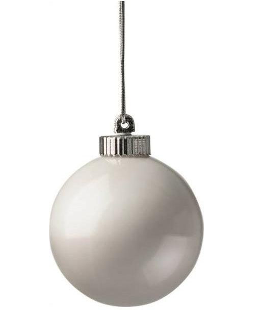 Xodus Innovations WP500 Weatherproof Globe Pulsing Christmas Ornament, White