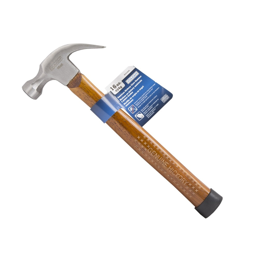 Vulcan JL20136 Curved Claw Hammer, 16 Oz, Wood