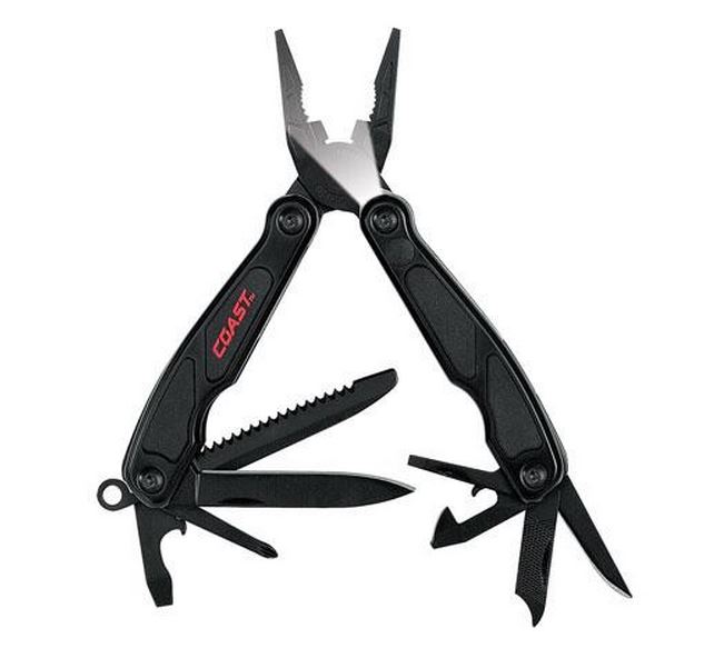 Coast C2899BCP LED135 Multi Tool Micro Pliers, Black