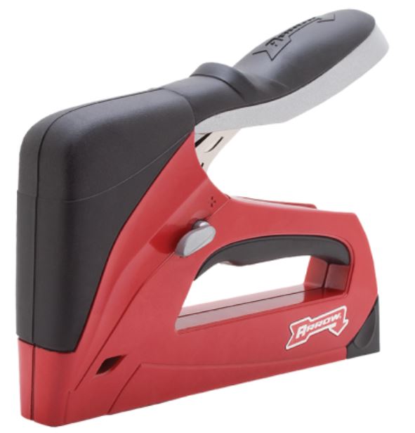 Arrow Fastener T50RED Professional Staple And Brad Nail Gun, Red
